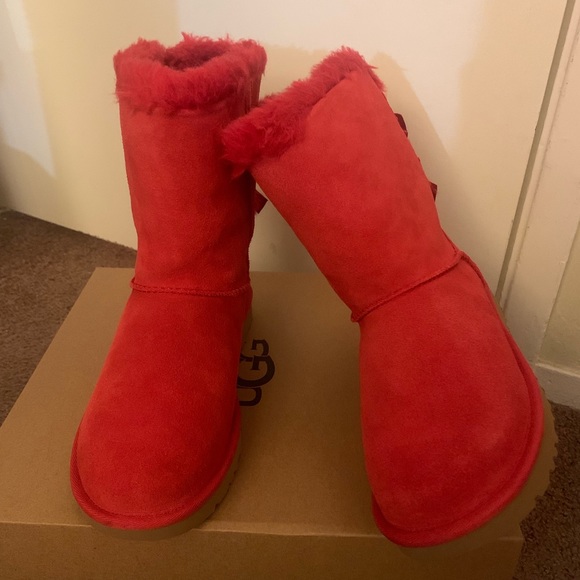 NIB UGG Bailey Bow Sparkler Boots - Picture 4 of 4